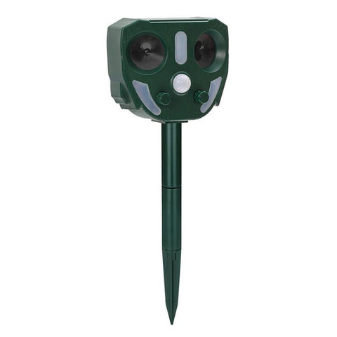 Outdoor Solar Powered Infrared Ultrasonic Animal Repellent, 706