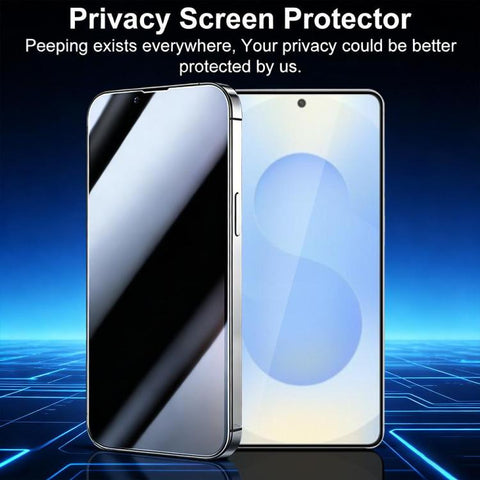 XDcase 2 Pairs Anti-Peep Tempered Glass Screen Protector + Silkscreen Lens Protector, For Galaxy S26+ 5G, For Galaxy S26 Ultra 5G, For Galaxy S26 5G