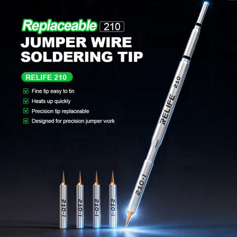 Relife 210 Replaceable Flying Wire Soldering Iron Tip, Relife 210