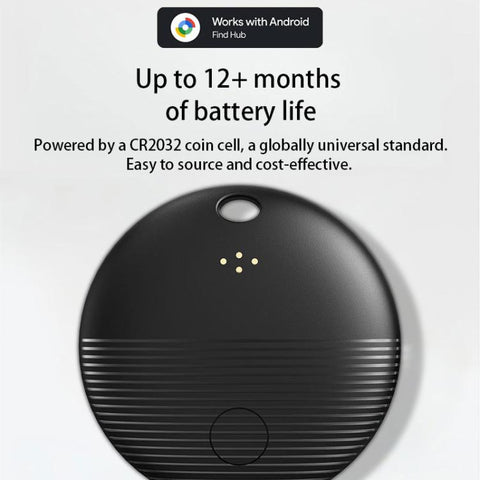 S20 Round Android 9.0 Mini GPS Global Smart Bluetooth Location Tracker Anti-lost Device, S20