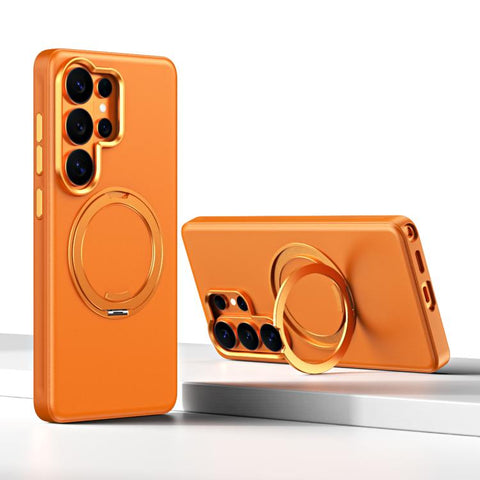 Cloud Block Star Leather Series 360 Degree Rotation Holder Magnetic Phone Case, For Galaxy S26+ 5G, For Galaxy S26 Ultra 5G, For Galaxy S26 5G