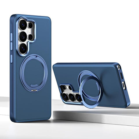 Cloud Block Star Leather Series 360 Degree Rotation Holder Magnetic Phone Case, For Galaxy S26+ 5G, For Galaxy S26 Ultra 5G, For Galaxy S26 5G