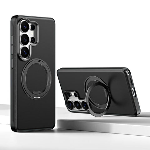 Cloud Block Star Leather Series 360 Degree Rotation Holder Magnetic Phone Case, For Galaxy S26+ 5G, For Galaxy S26 Ultra 5G, For Galaxy S26 5G
