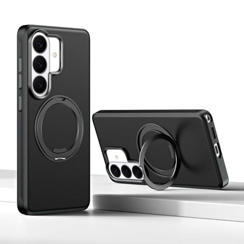 Cloud Block Star Leather Series 360 Degree Rotation Holder Magnetic Phone Case, For Galaxy S26+ 5G, For Galaxy S26 Ultra 5G, For Galaxy S26 5G