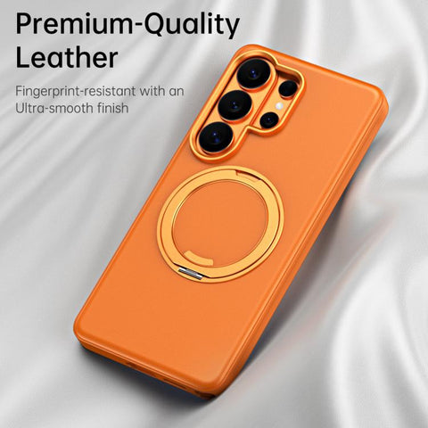 Cloud Block Star Leather Series 360 Degree Rotation Holder Magnetic Phone Case, For Galaxy S26+ 5G, For Galaxy S26 Ultra 5G, For Galaxy S26 5G