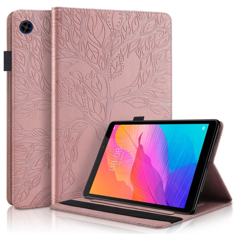 Life Tree Series Horizontal Flip Leather Case with Holder & Card Slots & Pen Slot, For Huawei Mediapad M5 Lite / C5 10.1 inch, For Huawei MatePad 10.4 inch, For Huawei MediaPad M5 10.8 inch, For Huawei MediaPad T5 10.1 inch, For Huawei MatePad T8 8 inc...