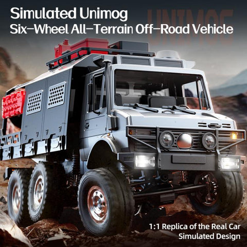 JJR/C C8823C Unimog Six Wheels All Terrain Remote Control Car C-Type Crossing Flagship Edition