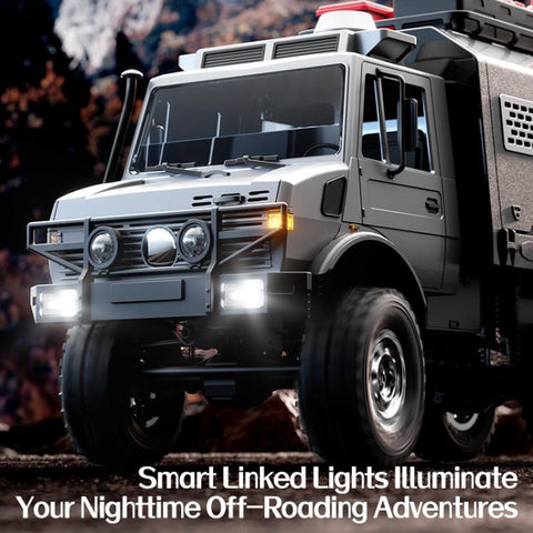 JJR/C C8823C Unimog Six Wheels All Terrain Remote Control Car C-Type Crossing Flagship Edition