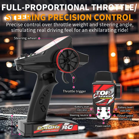 JJR/C C8831 Katun 1:14 Full Scale High Speed Off Road Remote Control Car
