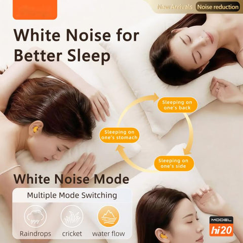 Hileo Hi20 Sleep Noise Reduction Wireless Bluetooth Earphone