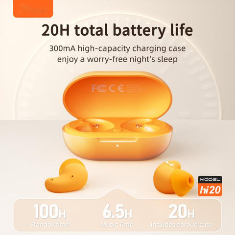 Hileo Hi20 Sleep Noise Reduction Wireless Bluetooth Earphone