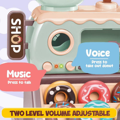 Electric Mini Children Pretend Play Donut Shop