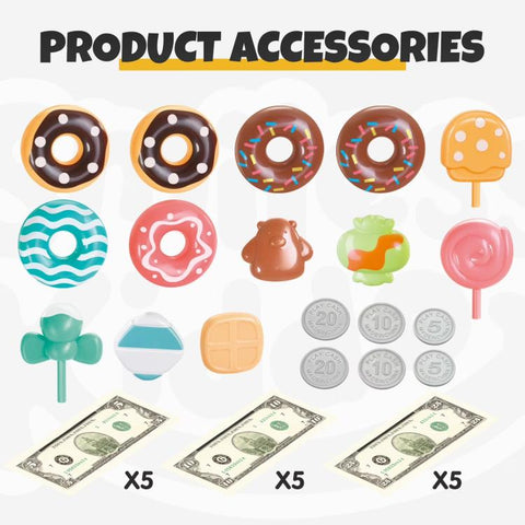Electric Mini Children Pretend Play Donut Shop