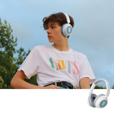 BT08C Bluetooth Wireless Full-Cover Headphone for Children