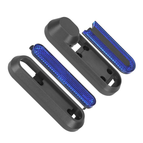 4 in 1 Electric Scooter Wheel Decorative Side Cover Plastic Block Reflective Strip with Screws, For Xiaomi Mijia M365 Pro / Pro 2 / 1S