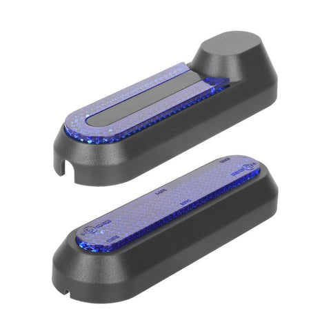 4 in 1 Electric Scooter Wheel Decorative Side Cover Plastic Block Reflective Strip with Screws, For Xiaomi Mijia M365 Pro / Pro 2 / 1S