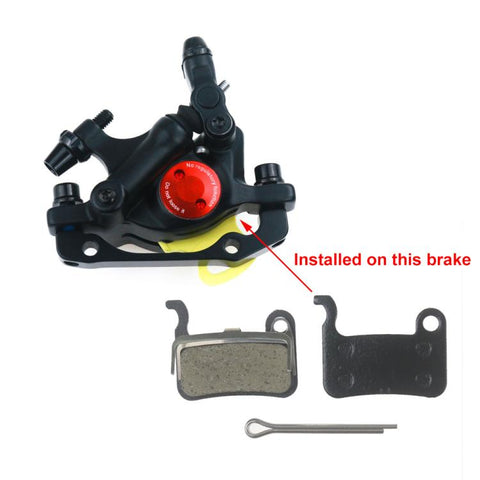Resin Semi Metal Hydraulic Brake Pads, For Xtech