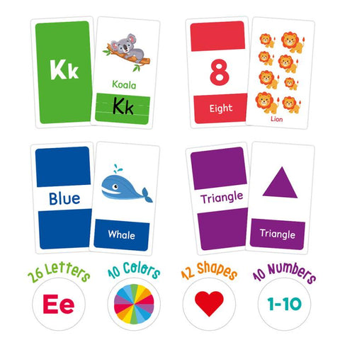 58 Cards / Set Montessori Toddlers Kids Early Education Learning Flash Cards, K01, K02, K03, K06, K07, K08, K09