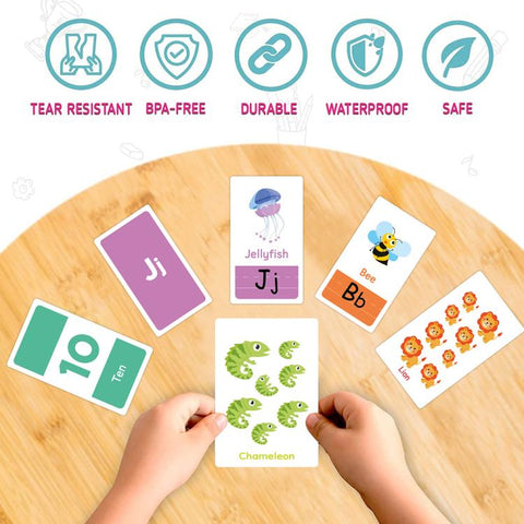 58 Cards / Set Montessori Toddlers Kids Early Education Learning Flash Cards, K01, K02, K03, K06, K07, K08, K09