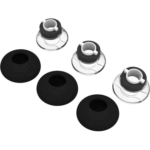 XDcase 6pcs / Set Replacement TPU Ear Tips & Sponge Kit, S/M/L Size, S/M/L Size
