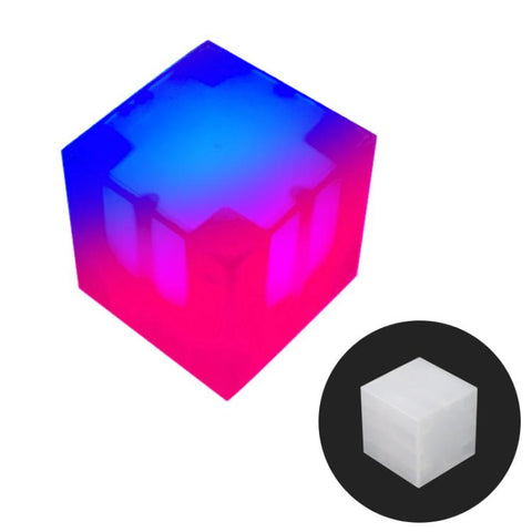 2.5cm Magnetic Cube Building Blocks LED Night Lights Decorative Toy