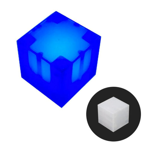 2.5cm Magnetic Cube Building Blocks LED Night Lights Decorative Toy