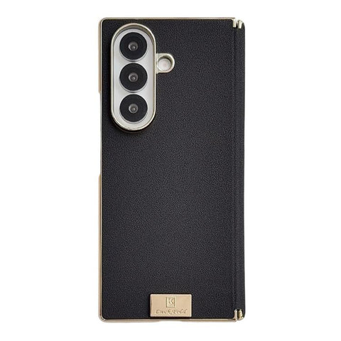 Electroplate Dual Axis Supercar Design PU Phone Case, For Galaxy Z Fold8 Ultra 5G, For Galaxy Z Fold7, For Galaxy Z Fold6, For Galaxy Z Fold5