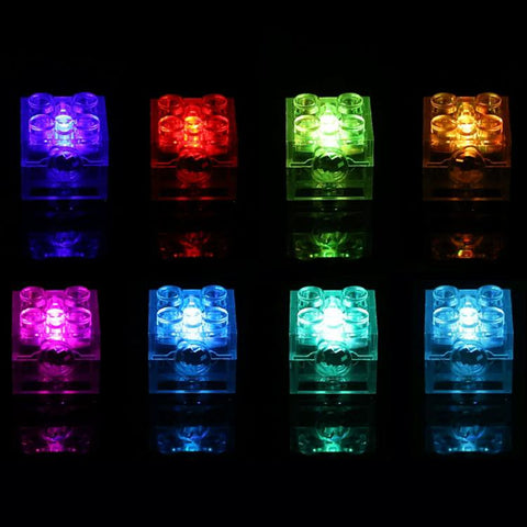 2x2 DIY Building Blocks LED Light Luminous Toy