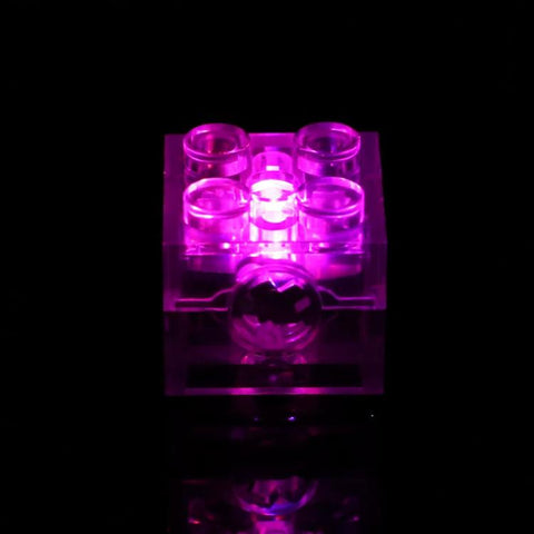 2x2 DIY Building Blocks LED Light Luminous Toy