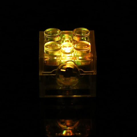 2x2 DIY Building Blocks LED Light Luminous Toy