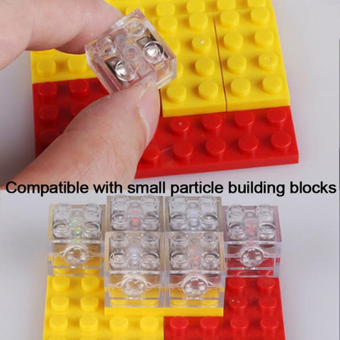 2x2 DIY Building Blocks LED Light Luminous Toy