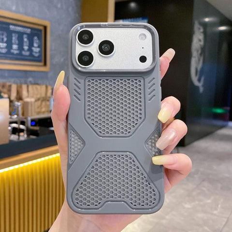X Armor Heat Dissipation TPU Phone Case, For iPhone 18 Pro / 17 Pro, For iPhone 18 Pro Max / 17 Pro Max, For iPhone 17, For iPhone 16 Pro Max, For iPhone 16 Pro, For iPhone 16