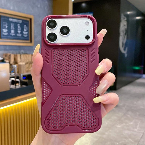X Armor Heat Dissipation TPU Phone Case, For iPhone 18 Pro / 17 Pro, For iPhone 18 Pro Max / 17 Pro Max, For iPhone 17, For iPhone 16 Pro Max, For iPhone 16 Pro, For iPhone 16