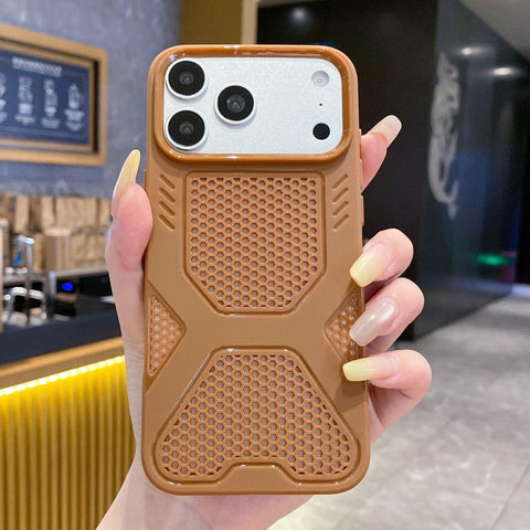 X Armor Heat Dissipation TPU Phone Case, For iPhone 18 Pro / 17 Pro, For iPhone 18 Pro Max / 17 Pro Max, For iPhone 17, For iPhone 16 Pro Max, For iPhone 16 Pro, For iPhone 16