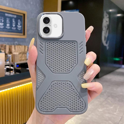 X Armor Heat Dissipation TPU Phone Case, For iPhone 18 Pro / 17 Pro, For iPhone 18 Pro Max / 17 Pro Max, For iPhone 17, For iPhone 16 Pro Max, For iPhone 16 Pro, For iPhone 16