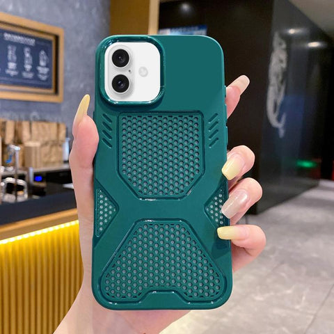 X Armor Heat Dissipation TPU Phone Case, For iPhone 18 Pro / 17 Pro, For iPhone 18 Pro Max / 17 Pro Max, For iPhone 17, For iPhone 16 Pro Max, For iPhone 16 Pro, For iPhone 16