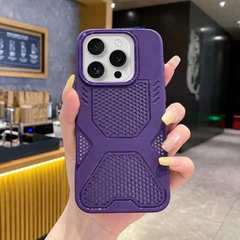 X Armor Heat Dissipation TPU Phone Case, For iPhone 18 Pro / 17 Pro, For iPhone 18 Pro Max / 17 Pro Max, For iPhone 17, For iPhone 16 Pro Max, For iPhone 16 Pro, For iPhone 16