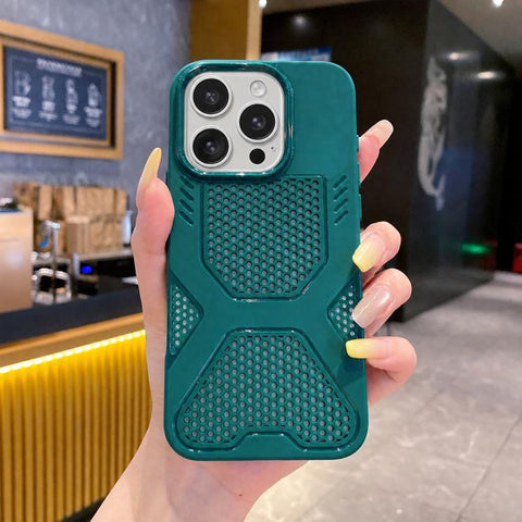 X Armor Heat Dissipation TPU Phone Case, For iPhone 18 Pro / 17 Pro, For iPhone 18 Pro Max / 17 Pro Max, For iPhone 17, For iPhone 16 Pro Max, For iPhone 16 Pro, For iPhone 16