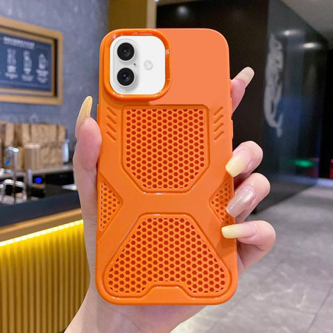 X Armor Heat Dissipation TPU Phone Case, For iPhone 18 Pro / 17 Pro, For iPhone 18 Pro Max / 17 Pro Max, For iPhone 17, For iPhone 16 Pro Max, For iPhone 16 Pro, For iPhone 16