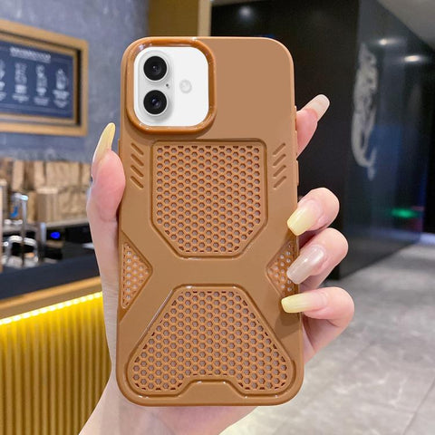 X Armor Heat Dissipation TPU Phone Case, For iPhone 18 Pro / 17 Pro, For iPhone 18 Pro Max / 17 Pro Max, For iPhone 17, For iPhone 16 Pro Max, For iPhone 16 Pro, For iPhone 16