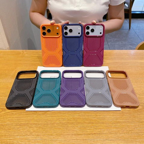 X Armor Heat Dissipation TPU Phone Case, For iPhone 18 Pro / 17 Pro, For iPhone 18 Pro Max / 17 Pro Max, For iPhone 17, For iPhone 16 Pro Max, For iPhone 16 Pro, For iPhone 16