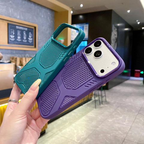X Armor Heat Dissipation TPU Phone Case, For iPhone 18 Pro / 17 Pro, For iPhone 18 Pro Max / 17 Pro Max, For iPhone 17, For iPhone 16 Pro Max, For iPhone 16 Pro, For iPhone 16