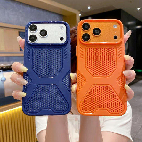 X Armor Heat Dissipation TPU Phone Case, For iPhone 18 Pro / 17 Pro, For iPhone 18 Pro Max / 17 Pro Max, For iPhone 17, For iPhone 16 Pro Max, For iPhone 16 Pro, For iPhone 16