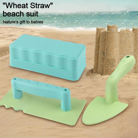 Children Beach Toys Shovel Brick Walls Molds Toy