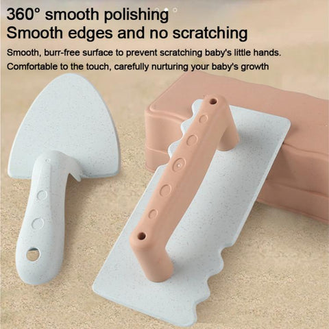 Children Beach Toys Shovel Brick Walls Molds Toy