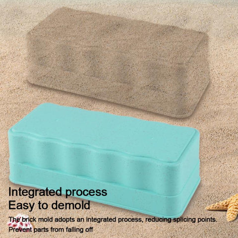 Children Beach Toys Shovel Brick Walls Molds Toy