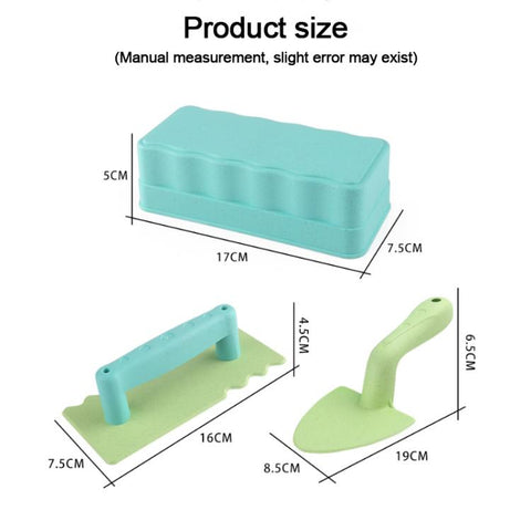Children Beach Toys Shovel Brick Walls Molds Toy