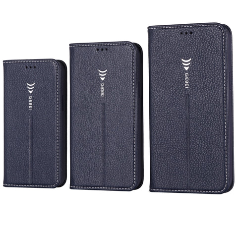 GEBEI PU+TPU Horizontal Flip Protective Case with Holder & Card Slots, For iPhone 12 mini, For iPhone 12 / 12 Pro, For iPhone 12 Pro Max