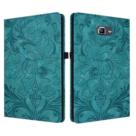 Floral Embossed Pattern Vegan Leather Tablet Case, For Galaxy Tab S10 Lite, For Galaxy Tab S10 / S9 FE, For Galaxy Tab S10 FE+, For Galaxy Tab S9 FE+/S10+/S9+, For Galaxy Tab A9+, For Galaxy Tab A9, For Galaxy Tab A7 Lite 8.4 inch                      ...