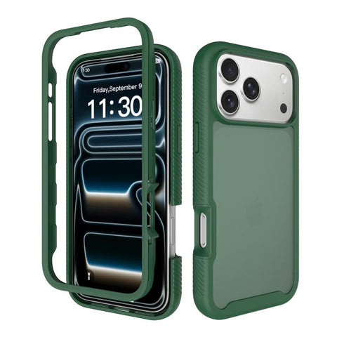 Starry Sky Matte Two-Tone Shockproof TPU Hybrid PC Phone Case, For iPhone 18 Pro, For iPhone 18 Pro Max, For iPhone 17e / 16e, For iPhone 17 Pro Max, For iPhone 17 Pro, For iPhone 17, For iPhone Air